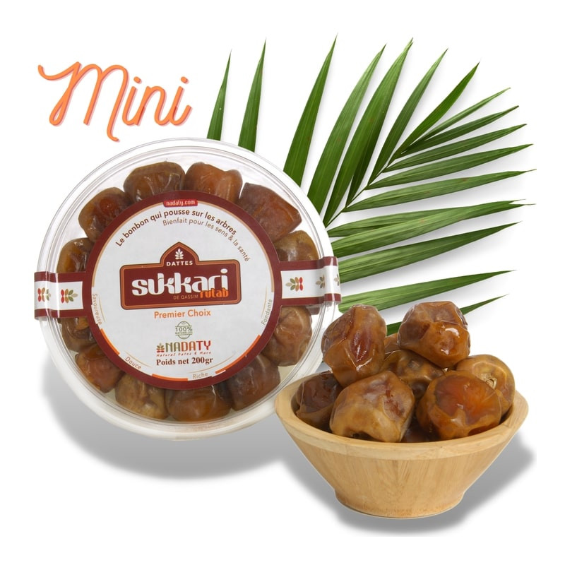 Qassim Sukkari Rutab Dates 200g