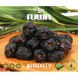 Dattes Ajwa de Médine Prémium 8 X 800g (6.4 Kg)